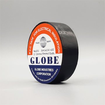 Globe 19mm x 10mt. Pvc Elektrik Izole Bant Siyah Izolasyon Bandı