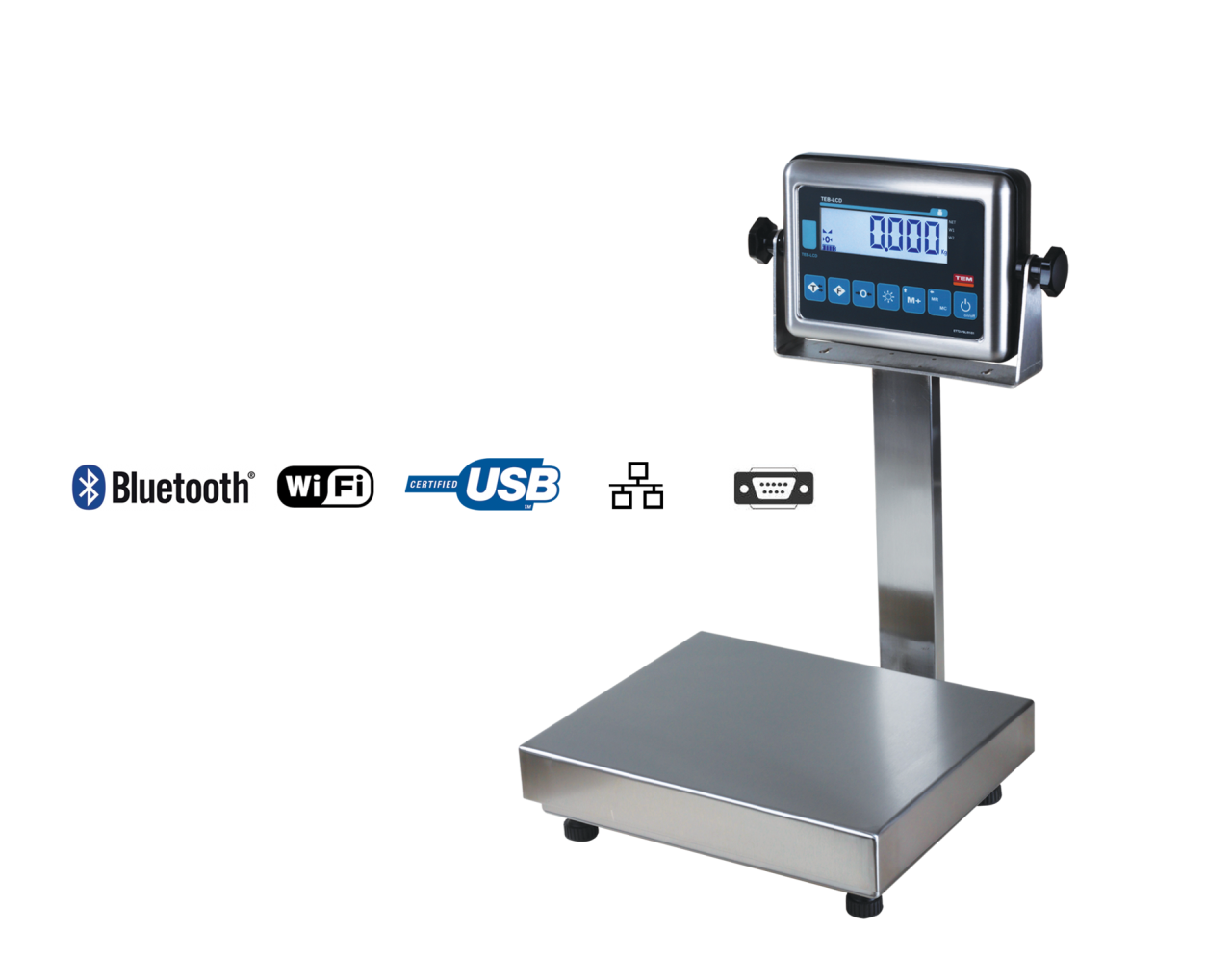 Paslanmaz Akülü Terazi60kg 28cmX38cm