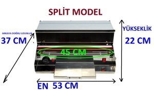 Streç Makinası l 50 cm l Split Model