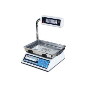EGE-LCD 15 Kg 2-5 Gr Katlanır Boyun Çukur Kefe Fiyat Hesaplamalı Terazi
