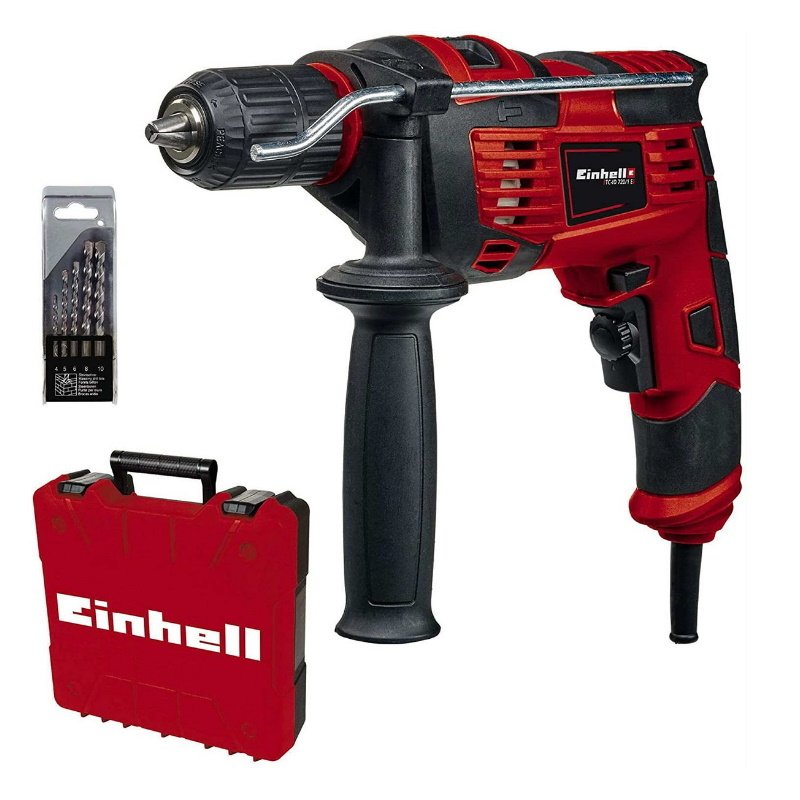 Einhell 4259846 TC-ID 720/1 E Kit Aksesuarlı Darbeli Matkap