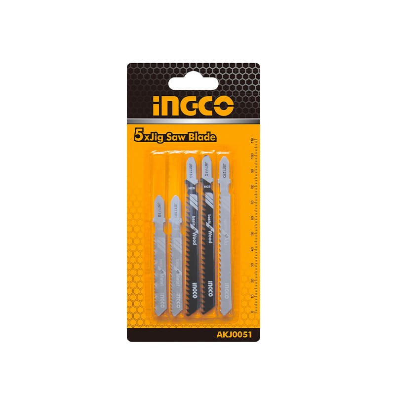 Ingco ING-AKJ0051 5'li Dekupaj Testere Bıçağı, 5 Adet