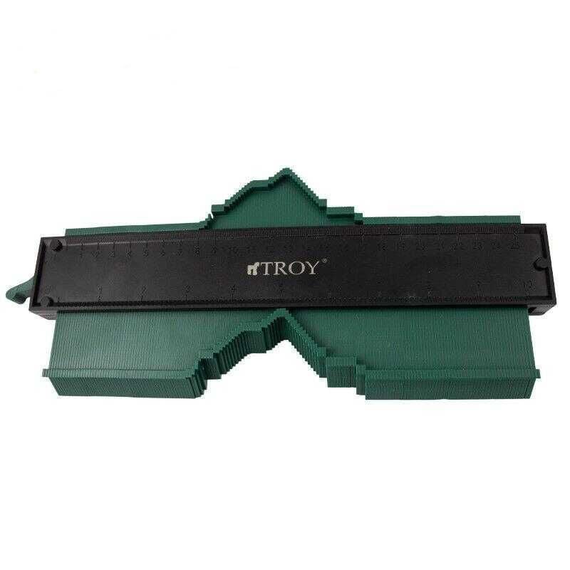 TROY 25902 Sabitleme Mandallı Kontur Mastarı 258mm