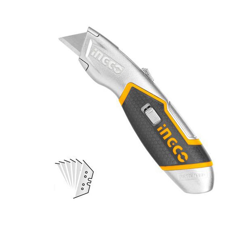 Ingco ING-HUK618 Endüstriyel Maket bıçağı, 3 Adet