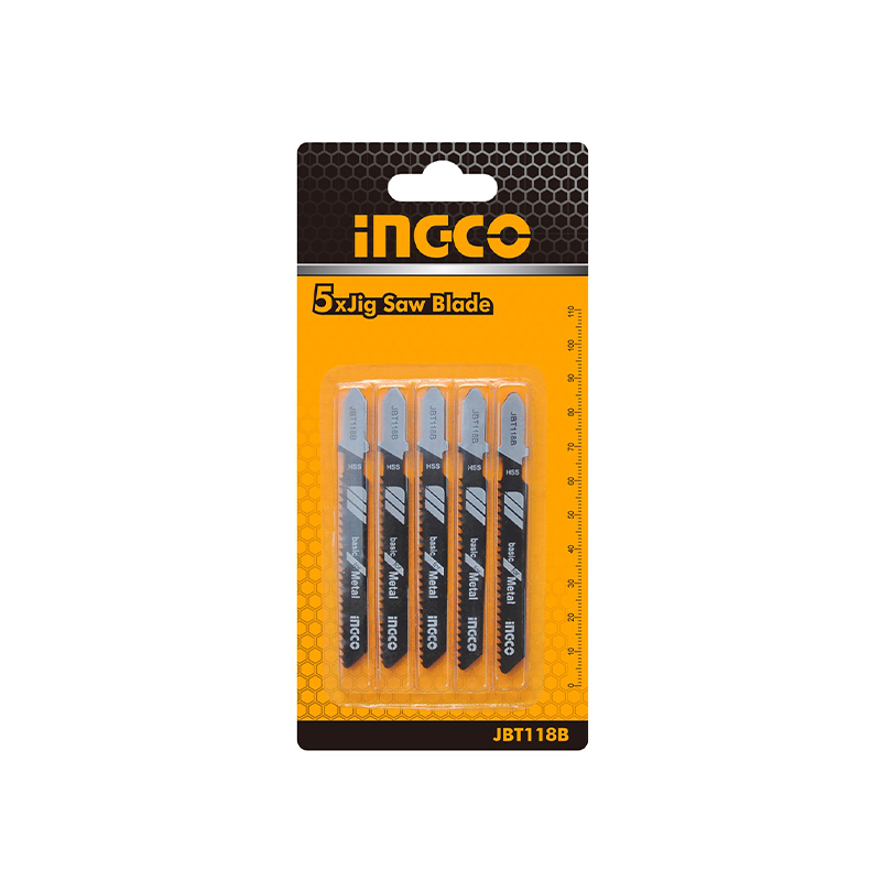 Ingco ING-JBT118B Metal İşleme Dekupaj Testere Bıçağı, 10 Adet