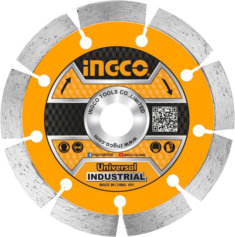 Ingco ING-DMD011001 100x16mm Endüstriyel Soketli Elmas Disk