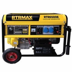 RTRMAX RTR6500E 6.2 kVA Monofaze Marşlı Benzinli Jeneratör