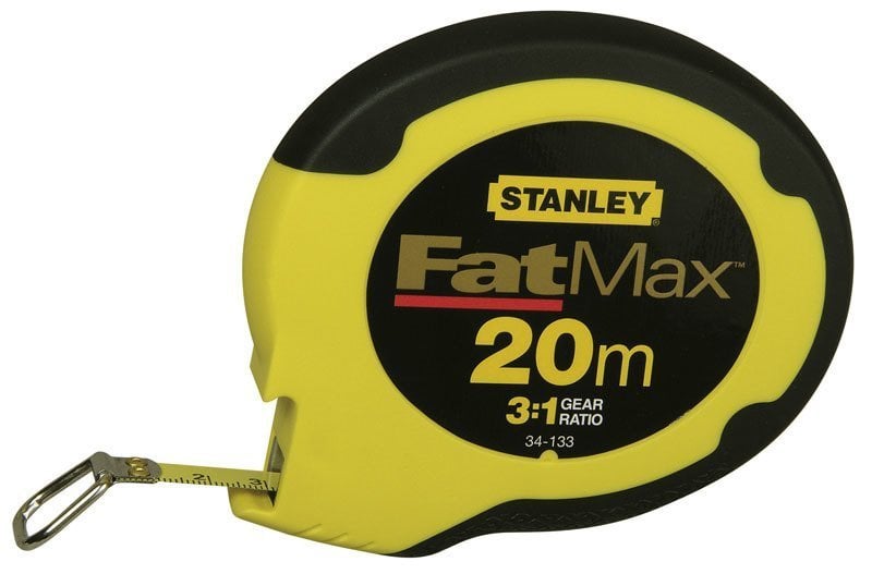 Stanley 0-34-133 FATMAX® 20m x 9,5mm Kapalı Kasa Paslanmaz Çelik Metre