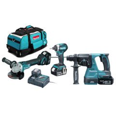 Makita DLX3070XT Akülü Kombo Set