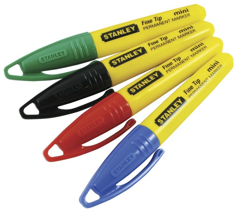 Stanley 1-47-329 Mini Renkli İşaretleme Kalemi
