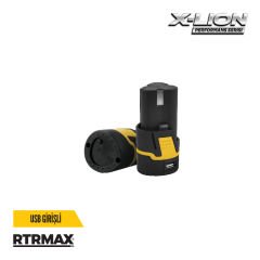 Rtrmax RTX1206 12V 1.3Ah USB Girişli Li-Ion Akü