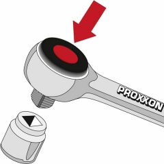 Proxxon 23020 1/4'' ve 1/2'' 27 Parçalı Lokma Takımı