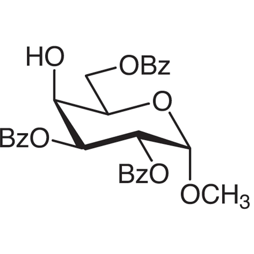 Methyl 2,3,6-Tri-O-benzoyl-α-D-galactopyranoside >98.0%(HPLC) - CAS 3601-36-3