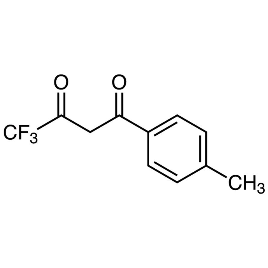4,4,4-Trifluoro-1-(p-tolyl)-1,3-butanedione >98.0%(GC) - CAS 720-94-5