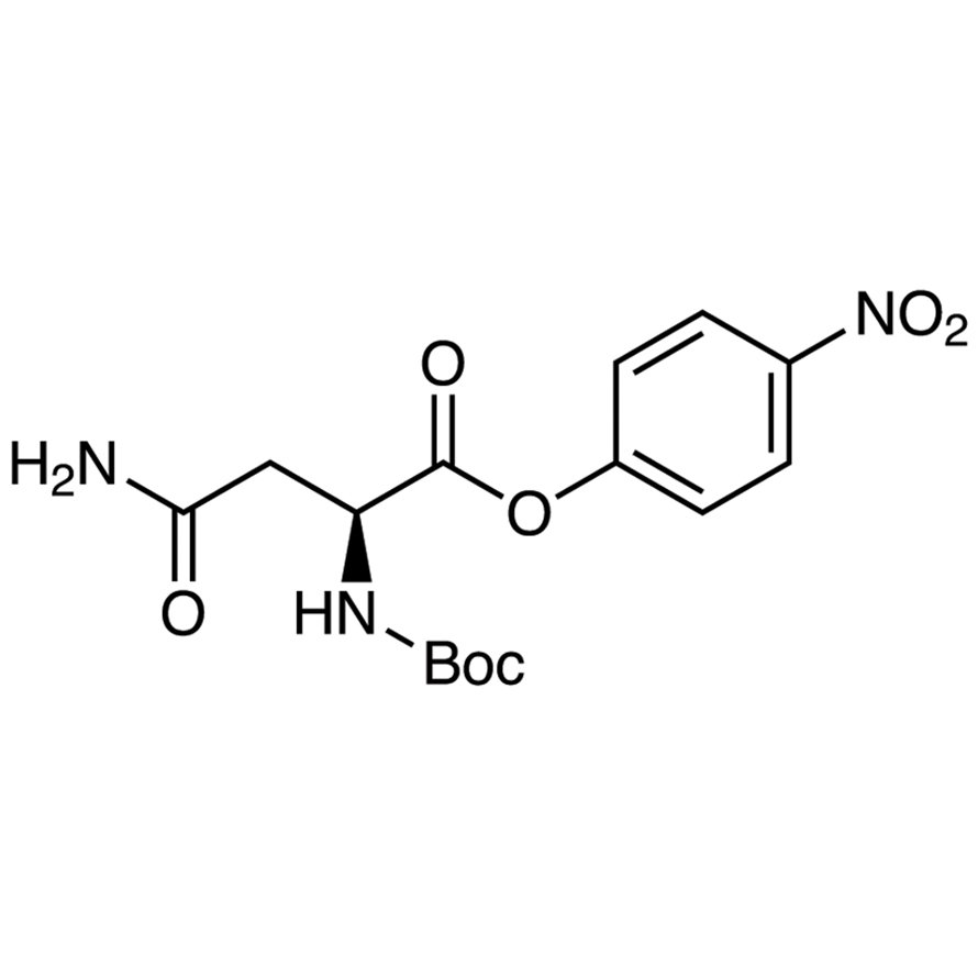 Nα-(tert-Butoxycarbonyl)-L-asparagine 4-Nitrophenyl Ester >98.0%(HPLC) - CAS 4587-33-1
