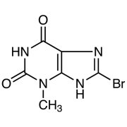 8-Bromo-3-methylxanthine >98.0%(T)(HPLC) - CAS 93703-24-3