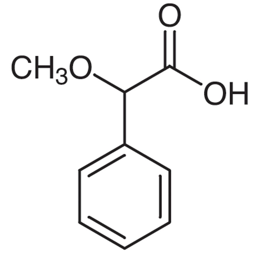 DL-α-Methoxyphenylacetic Acid >98.0%(GC)(T) - CAS 7021-09-2