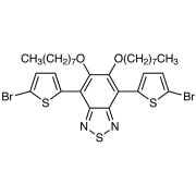 4,7-Bis(5-bromothiophen-2-yl)-5,6-bis(n-octyloxy)-2,1,3-benzothiadiazole >98.0%(HPLC) - CAS 1192352-10-5
