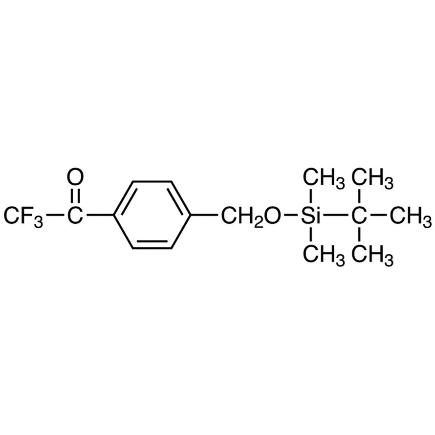 4'-[(tert-Butyldimethylsilyloxy)methyl]-2,2,2-trifluoroacetophenone >97.0%(GC) - CAS 87736-75-2