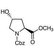 N-Carbobenzoxy-4-trans-hydroxy-L-proline Methyl Ester >98.0%(HPLC)(N) - CAS 64187-48-0