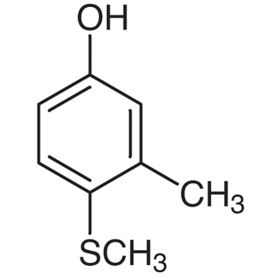 4-(Methylthio)-m-cresol >98.0%(GC) - CAS 3120-74-9