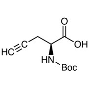N-(tert-Butoxycarbonyl)-L-propargylglycine >97.0%(T)(HPLC) - CAS 63039-48-5