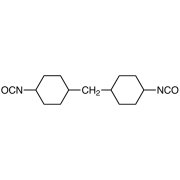Dicyclohexylmethane 4,4'-Diisocyanate (mixture of isomers) >90.0%(GC) - CAS 5124-30-1