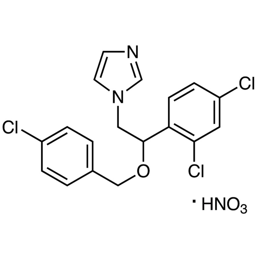Econazole Nitrate >98.0%(T)(HPLC) - CAS 24169-02-6