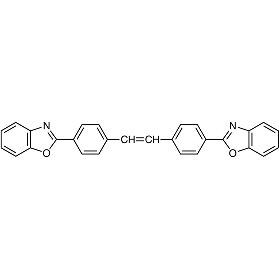 4,4'-Bis(2-benzoxazolyl)stilbene >97.0%(HPLC)(N) - CAS 1533-45-5