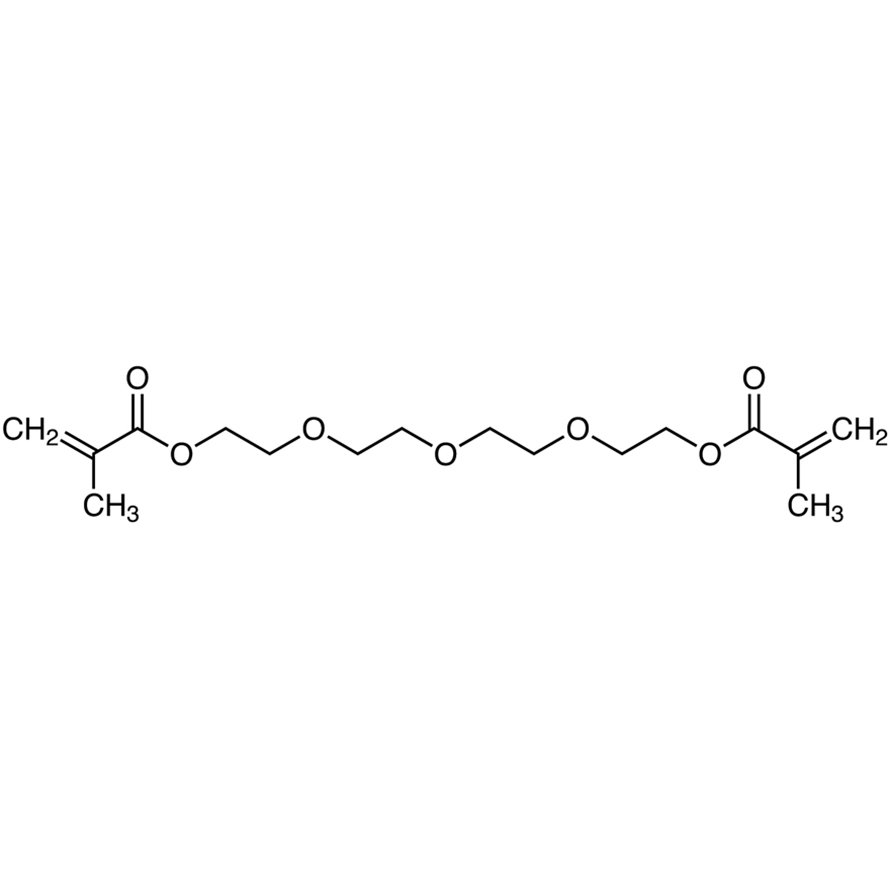 Tetraethylene Glycol Dimethacrylate (stabilized with HQ) >90.0%(GC) - CAS 109-17-1