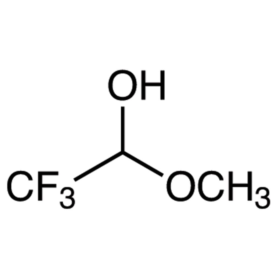 Trifluoroacetaldehyde Methyl Hemiacetal (contains ca. 10% Methanol) >88.0%(GC) - CAS 431-46-9