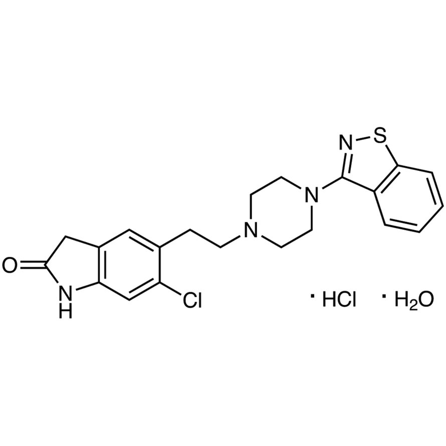Ziprasidone Hydrochloride Monohydrate >98.0%(HPLC) - CAS 138982-67-9