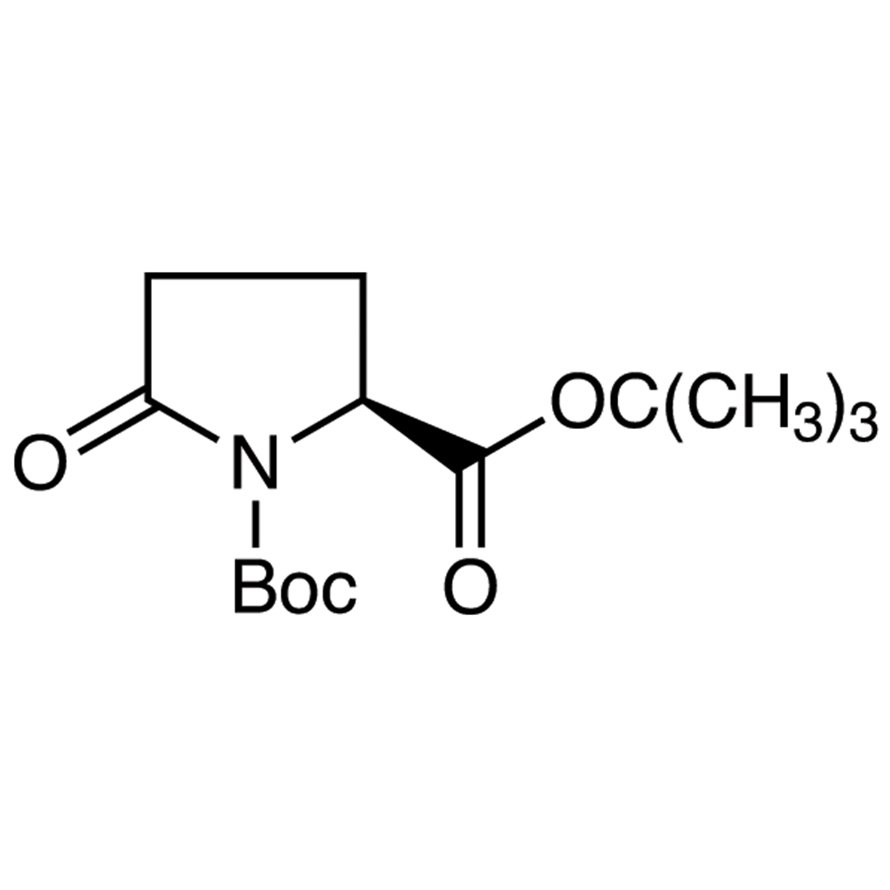 tert-Butyl N-(tert-Butoxycarbonyl)-L-pyroglutamate >98.0%(HPLC)(N) - CAS 91229-91-3