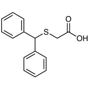 (Benzhydrylthio)acetic Acid >98.0%(GC)(T) - CAS 63547-22-8
