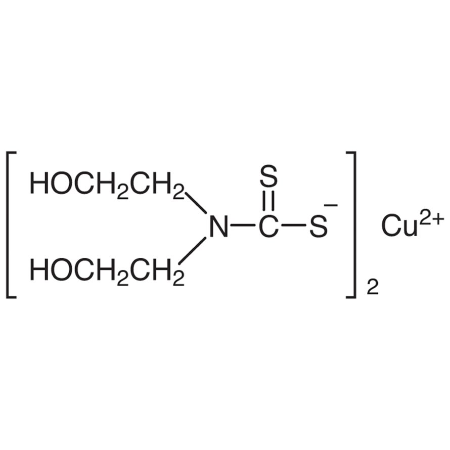 Copper(II) Bis(2-hydroxyethyl)dithiocarbamate >98.0%(T) - CAS 52611-57-1