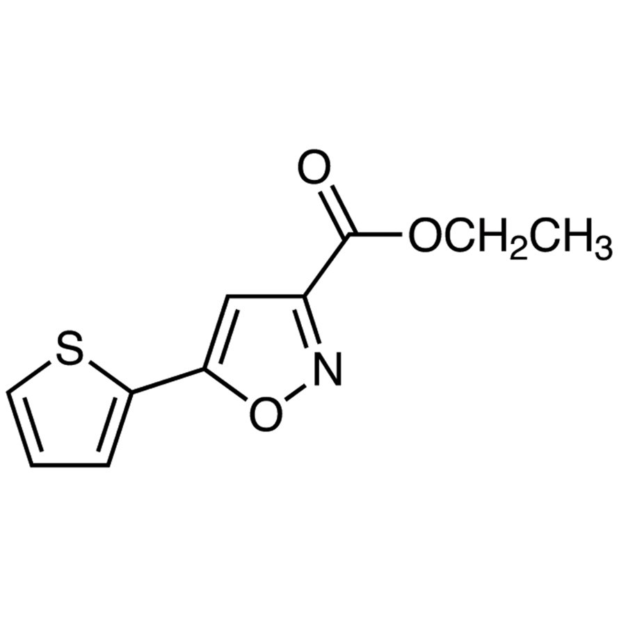 Ethyl 5-(Thiophen-2-yl)isoxazole-3-carboxylate >98.0%(GC) - CAS 90924-54-2