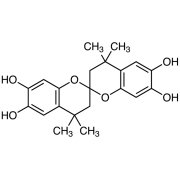 6,6',7,7'-Tetrahydroxy-4,4,4',4'-tetramethyl-2,2'-spirobichroman >98.0%(HPLC) - CAS 32737-35-2