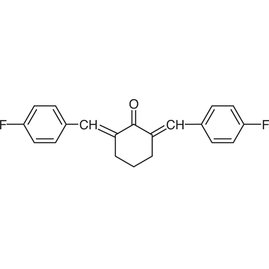 2,6-Bis(4-fluorobenzylidene)cyclohexanone >96.0%(HPLC) - CAS 62085-74-9