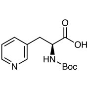 N-(tert-Butoxycarbonyl)-3-(3-pyridyl)-L-alanine >98.0%(T)(HPLC) - CAS 117142-26-4
