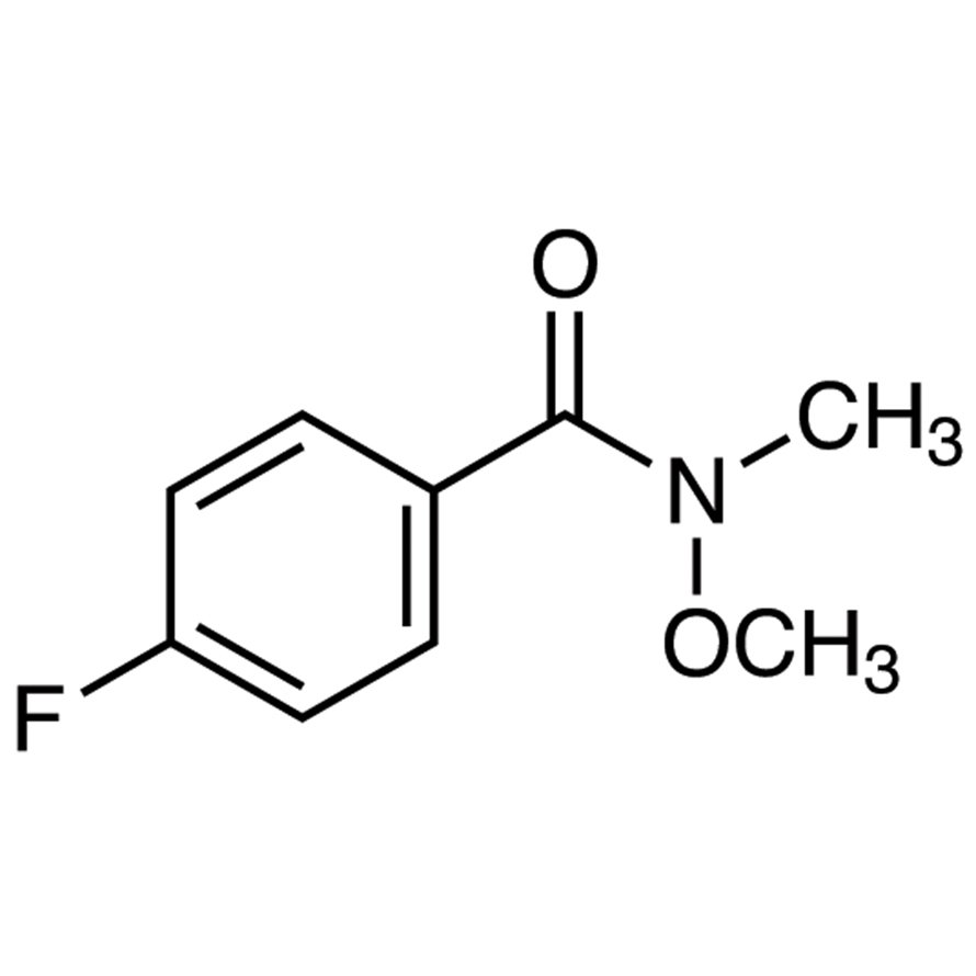 4-Fluoro-N-methoxy-N-methylbenzamide >97.0%(GC) - CAS 116332-54-8
