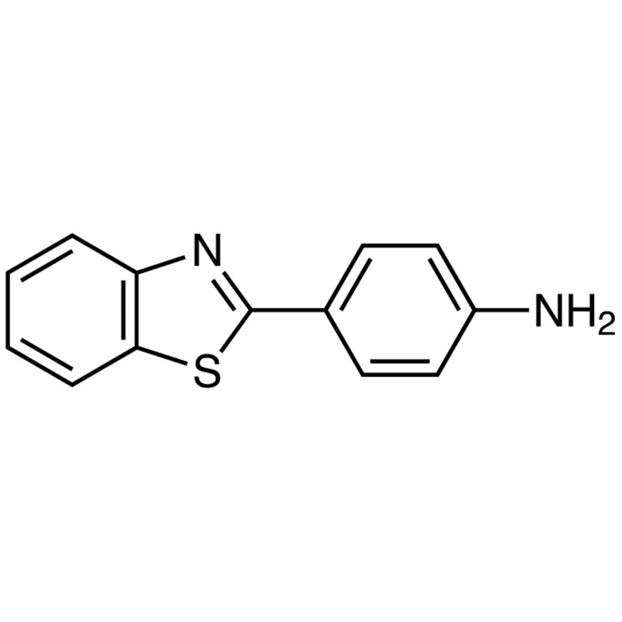 2-(4-Aminophenyl)benzothiazole >97.0%(GC)(T) - CAS 6278-73-5