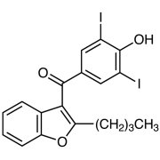 2-Butyl-3-(4-hydroxy-3,5-diiodobenzoyl)benzofuran >98.0%(T)(HPLC) - CAS 1951-26-4