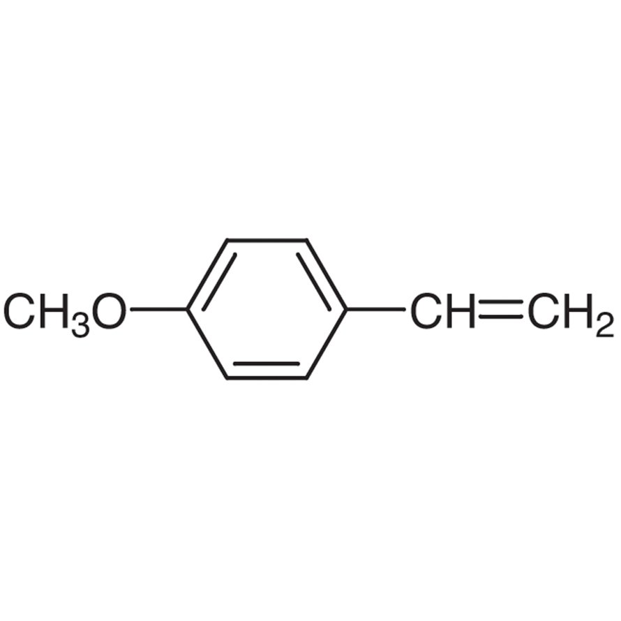 4-Methoxystyrene (stabilized with TBC) >98.0%(GC) - CAS 637-69-4