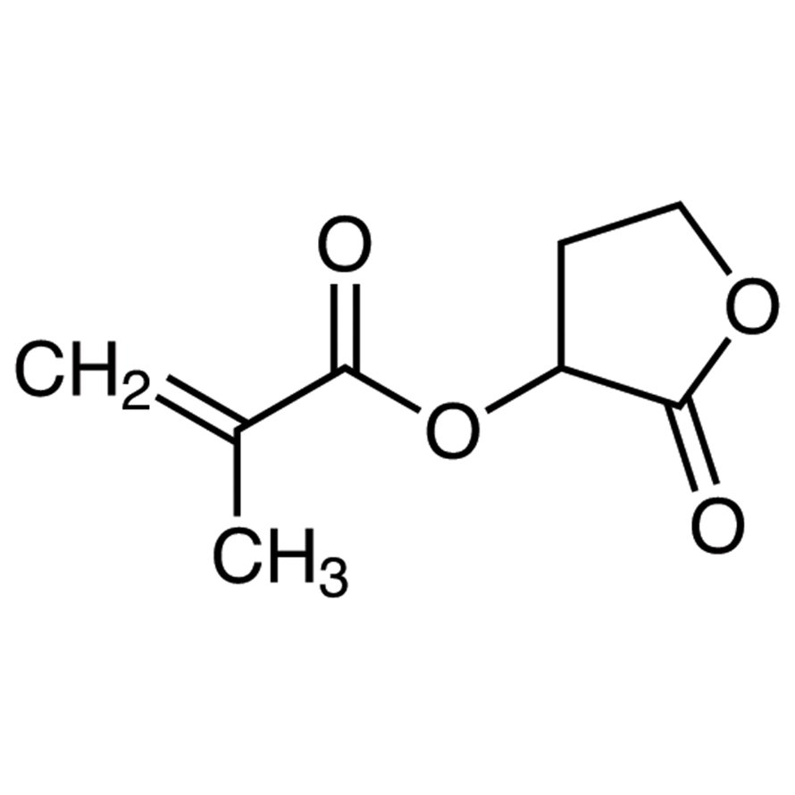 2-Oxotetrahydrofuran-3-yl Methacrylate (stabilized with BHT) >98.0%(GC) - CAS 195000-66-9