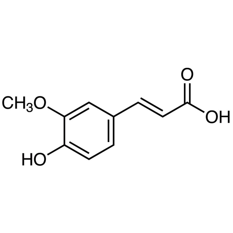 trans-Ferulic Acid (purified by sublimation) >98.0%(GC)(T) - CAS 537-98-4