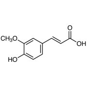 trans-Ferulic Acid (purified by sublimation) >98.0%(GC)(T) - CAS 537-98-4