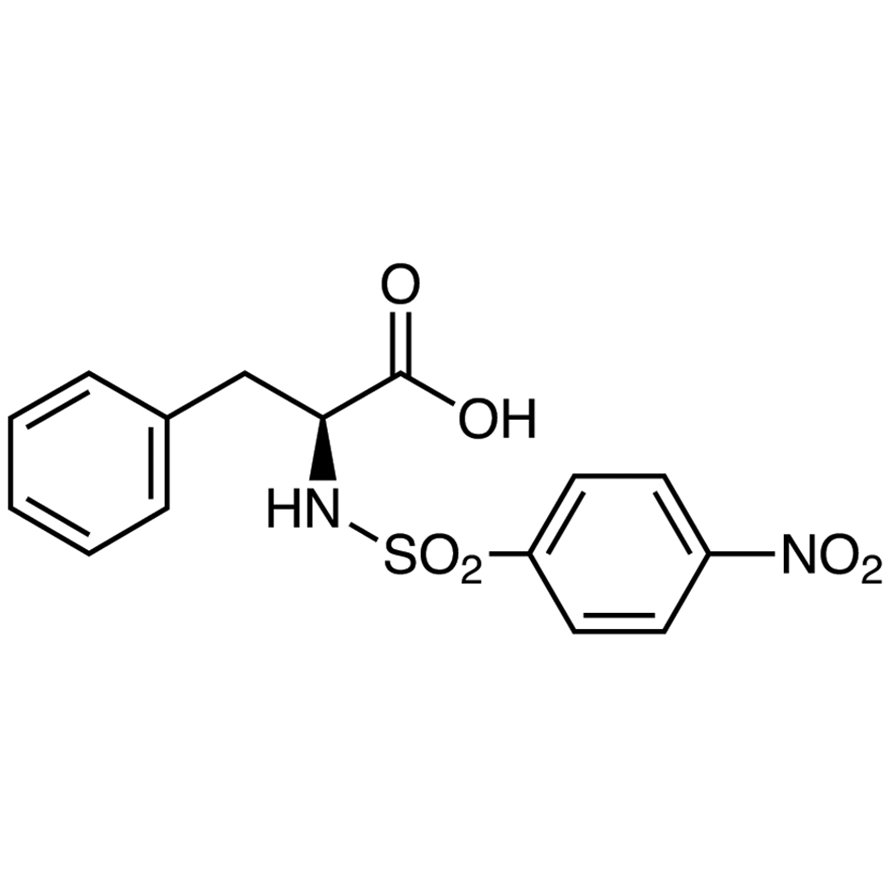 N-(4-Nitrophenylsulfonyl)-L-phenylalanine >98.0%(T) - CAS 64501-87-7