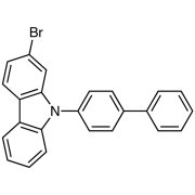 9-(4-Biphenylyl)-2-bromocarbazole >98.0%(HPLC)(N) - CAS 1393835-87-4