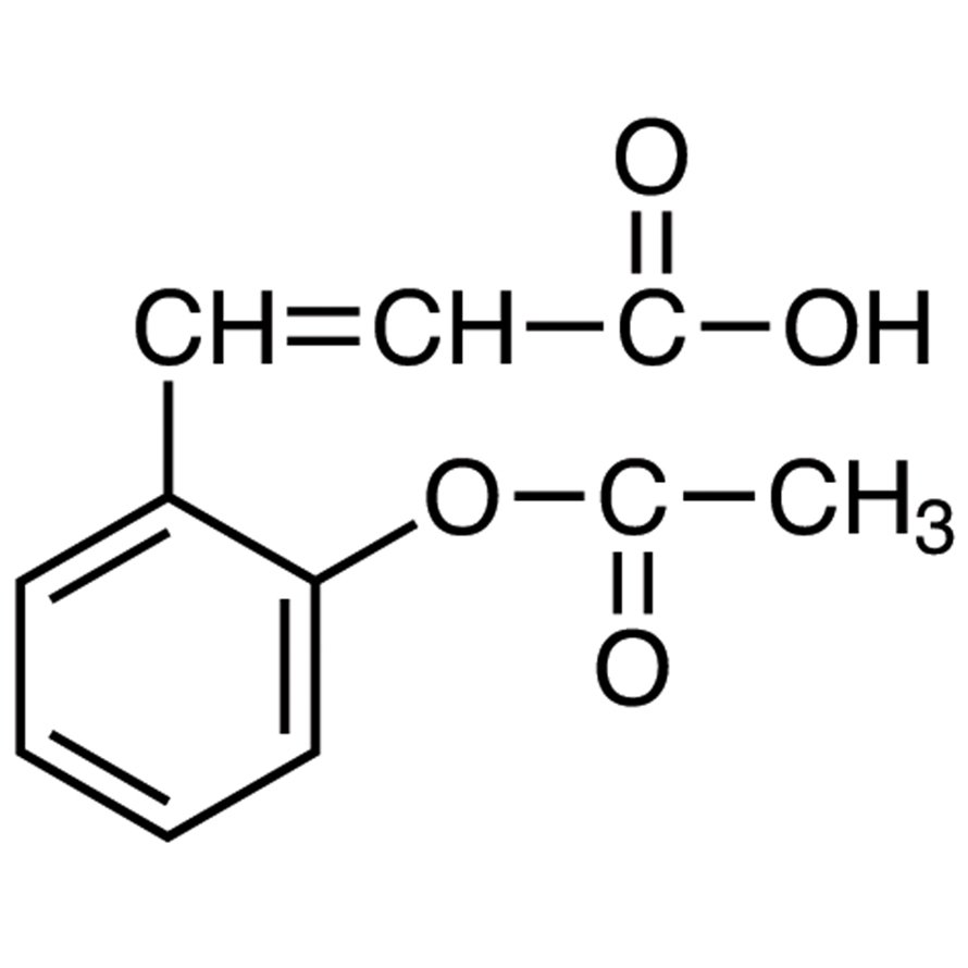 2-Acetoxycinnamic Acid >95.0%(GC)(T) - CAS 55620-18-3