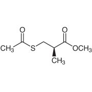 Methyl (R)-(+)-3-(Acetylthio)-2-methylpropionate >98.0%(GC) - CAS 86961-07-1